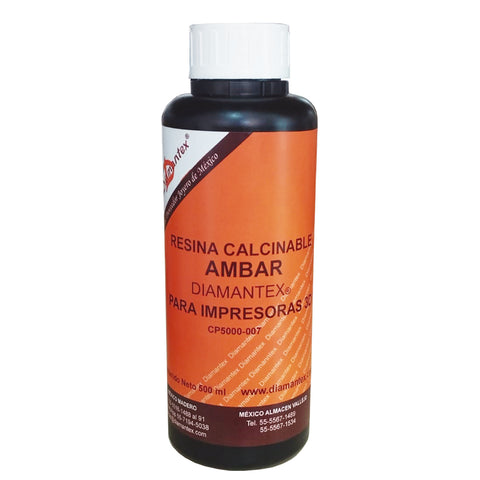 RESINA CALCINABLE AMBAR 500 GR