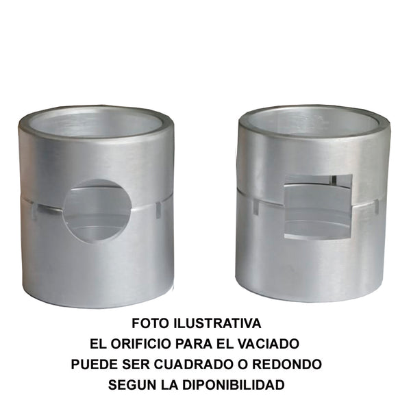 TUBO VACIADO ARENA CHICO