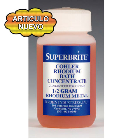 RODIO EN SOLUCION CONCENTRADA 1/2 GR. COHLER