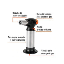 SOPLETE PORTATIL RECARGABLE/AJUSTABLE