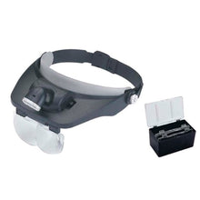 VISOR 4 LENTES INTERCAMBIABLES C/LINTERNA