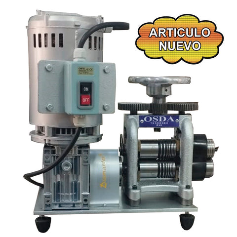 LAMINADOR SOBREMESA OSDA 90mm  CHAPA-ALAMBRE  1.5 HP