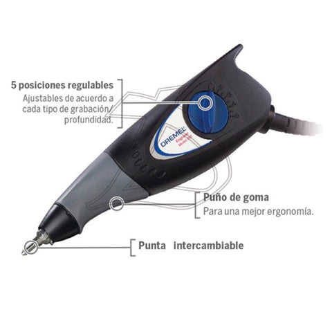 GRABADOR ELECTRICO DREMEL 127V