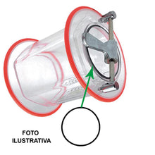 EMPAQUE TAPA BARRIL TRANSPARENTE 8 KG