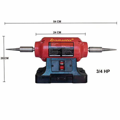 MOTOR PULIDOR SELLADO DIAMANTEX 3/4 HP 3450 RPM