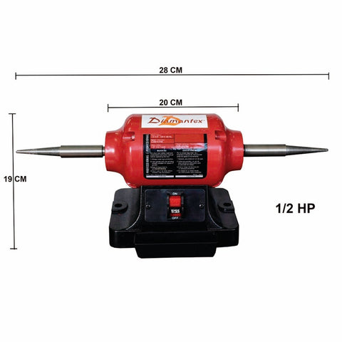 MOTOR PULIDOR SELLADO DIAMANTEX 1/2 HP 3450 RPM