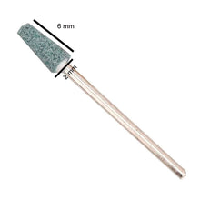 ESMERIL VERDE CONO (EXTRA FINO) 6 x 2 mm