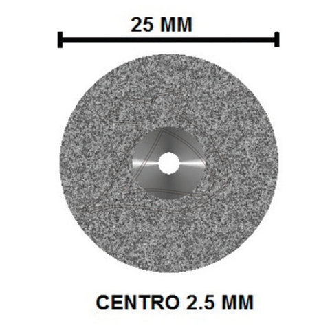 DISCO DE DIAMANTE 25 MM ECO