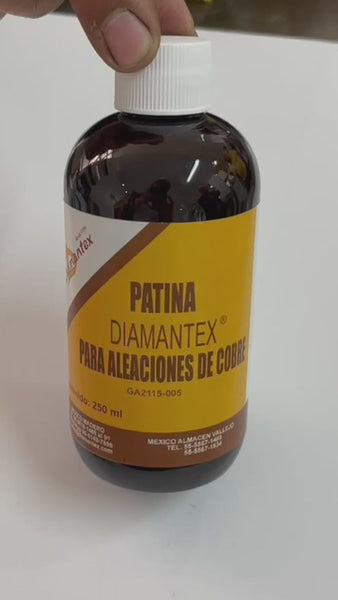 PATINA DIAMANTEX PARA ALEACIONES DE COBRE